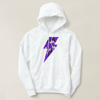 Veste À Capuche Sudadera cool rayo camuflaje Violeta