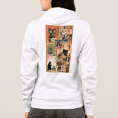 Veste À Capuche Sudadera de gato (Dos)
