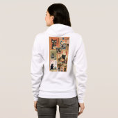 Veste À Capuche Sudadera de gato (Dos entier)