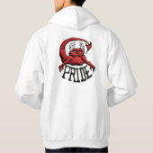 Veste À Capuche Sueur de ton orgueil de diable (Dos)