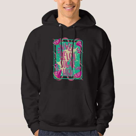 Veste À Capuche Sugar de pastèque (Devant)