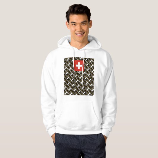 VESTE À CAPUCHE SUISSE (Devant entier)