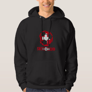 Veste À Capuche Suisse Drapeau Ball Pride Football Suisse
