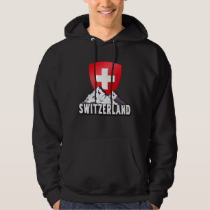 Veste À Capuche Suisse : Les Monts Helvetia Suisse