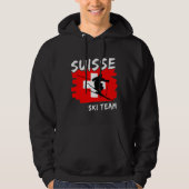 Veste À Capuche Suisse Ski (Devant)