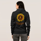 Veste À Capuche Sunflower/Awareness...RSD/CRPS (Dos entier)