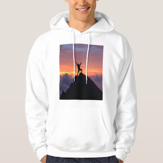 Veste à capuche Sunset Mountain Peak Success Silho (Devant)