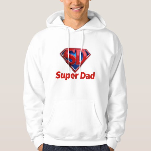 Veste À Capuche Super Dad – Cool Superhero Style Dad (Devant)