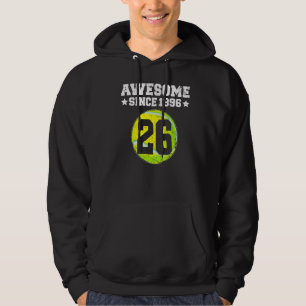 Veste À Capuche Superbe depuis 1996 Tennis 26e Anniversaire 26 Ans
