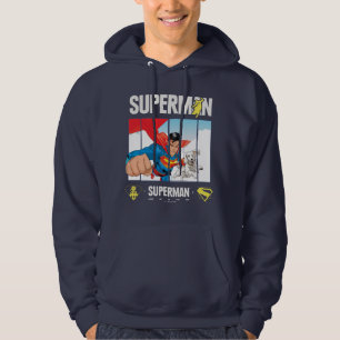 Veste À Capuche Superman et Krypto prennent l'avion