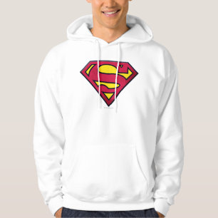 Veste À Capuche Superman S-Shield   Logo de bord