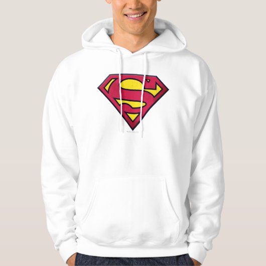 Veste À Capuche Superman S-Shield | Logo de bord (Devant)