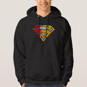 Veste À Capuche Superman S-Shield   Logo rouge et orange