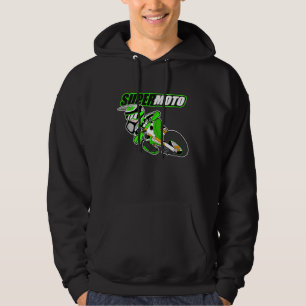Veste À Capuche Supermoto Green