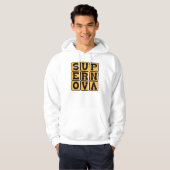 Veste À Capuche Supernova, Explosion Stellaire (Devant entier)