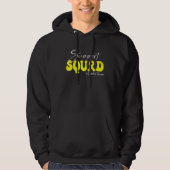 Veste À Capuche Support Squad Epithelioid Sarcoma Awareness Yellow (Devant)