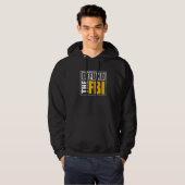 Veste À Capuche Supprimer le FBI (Devant entier)