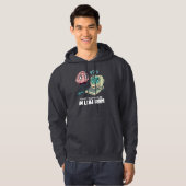 Veste À Capuche Surpensée du système - Design rétro drôle (Devant entier)