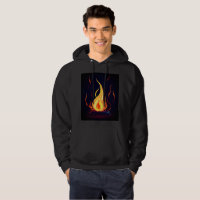 "Surreal Flame Vector Art - 4K Render pour -