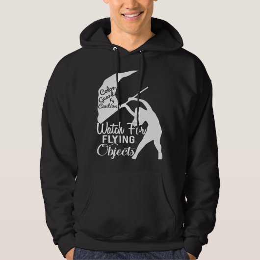 Veste À Capuche Surveiller les objets volants (Devant)