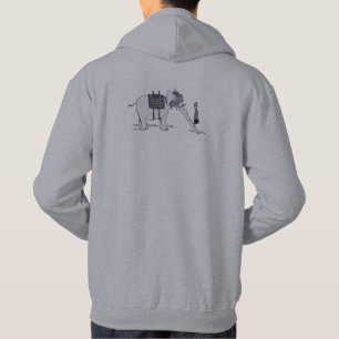 Veste À Capuche Survêtement à capuche gris pour hommes Elephant Up