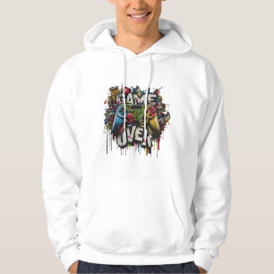 Veste À Capuche Survêtement à graphique de rue "Game Over"