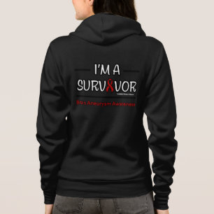 Veste À Capuche Survivant...Aneurysme cérébral