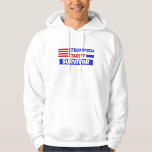 VESTE À CAPUCHE SURVIVANT DE TRUMP TARIFAIRE