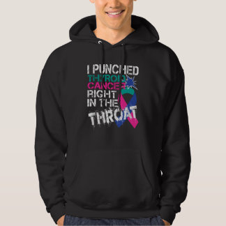 Veste À Capuche Survivant du cancer de la thyroïde sensibilisation