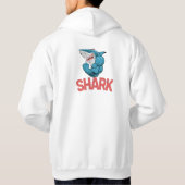 Veste À Capuche "Sweat à capuche Requin Sauvage – Vibes de Prédate (Dos)