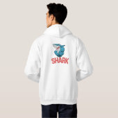 Veste À Capuche "Sweat à capuche Requin Sauvage – Vibes de Prédate (Dos entier)