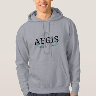 Veste À Capuche Sweat-shirt à capuche gris - Logo sarcelle superpo