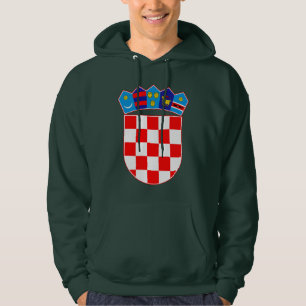 Veste À Capuche Sweat-shirt aux Armoiries de Croatie   Patrimoine 