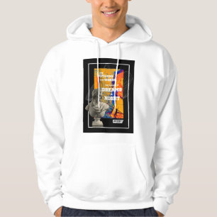 Veste À Capuche Sweat-shirt de poésie 'Je ne suis que des mots'