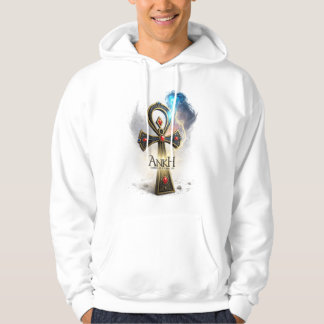 Veste À Capuche Sweat-shirt épique Ankh égyptien – Symbole de l'ét