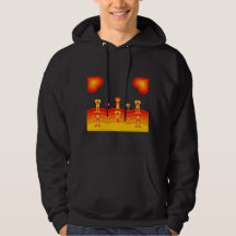 Sweat-shirt Heart-Scape pour hommes