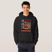 Veste À Capuche Sweat-shirt No Kings! (Devant entier)