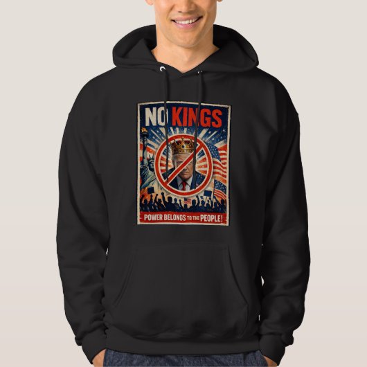 Veste À Capuche Sweat-shirt No Kings! (Devant)