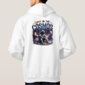 Veste À Capuche Sweatshirt à capuche blanc Astronaute Perdu dans l (Dos)