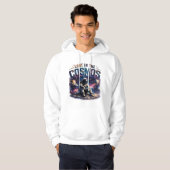 Veste À Capuche Sweatshirt à capuche blanc Astronaute Perdu dans l (Devant entier)