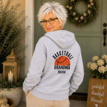 Sweatshirt à capuche grand-mère de basket-ball per
