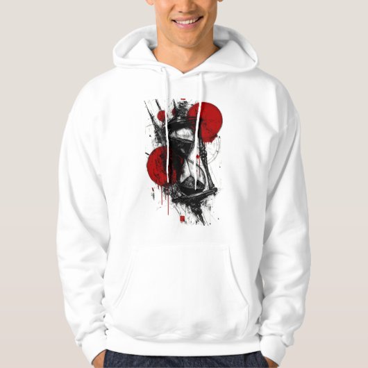 Veste À Capuche Sweatshirt à capuche Grunge Hourglass (Devant)