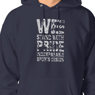 Veste À Capuche Sweatshirt à capuche ISD We Stand With Pride USA
