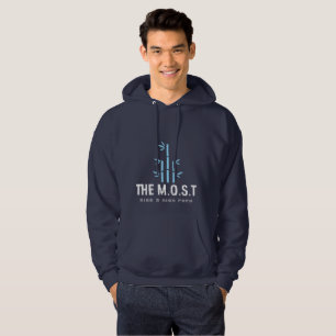 Veste À Capuche Sweatshirt à capuche pour adulte (bleu marine)