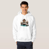 Veste À Capuche Sweatshirt à capuchon à quai (Devant entier)