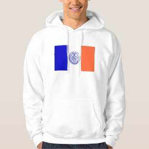 Veste À Capuche Sweatshirt à capuchon avec drapeau américain