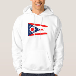 Veste À Capuche Sweatshirt à capuchon avec drapeau américain