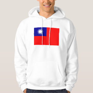 Veste À Capuche Sweatshirt à capuchon avec drapeau de Taïwan