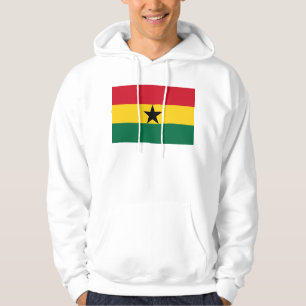 Veste À Capuche Sweatshirt à capuchon avec drapeau du Ghana