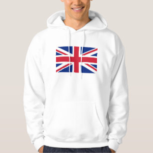 Veste À Capuche Sweatshirt à capuchon avec drapeau du Royaume-Uni